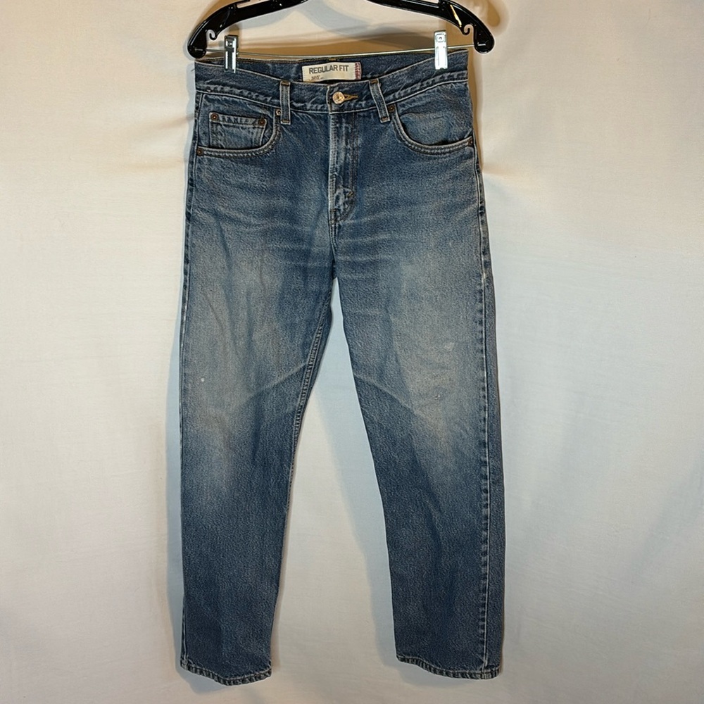 Levi's 505 Zipper Fly Men's Jeans Distressed 30x32